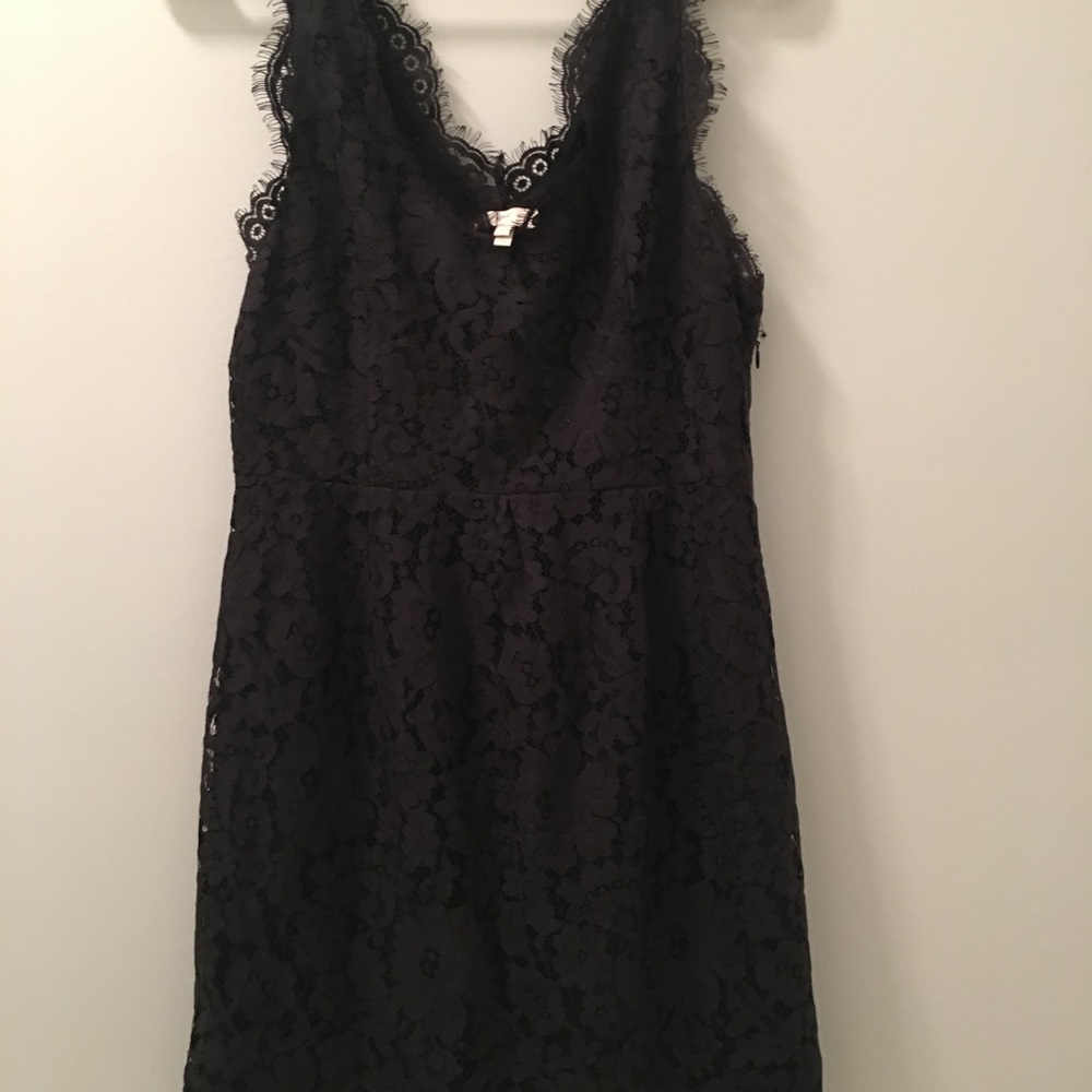Joie Nikolina Black Lace Tank Dress - Picture 7 of 8